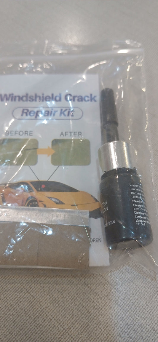 Windshield Crack Repair Kit Easy To Use Durable Reliable Practical Choice For Fixing Minor Cracks And Chips At Home.