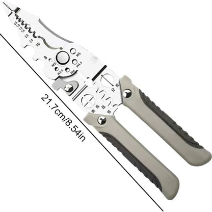 (Free Delivery) Multifunctional Wire Stripper Crimper Cable Cutter 🧰