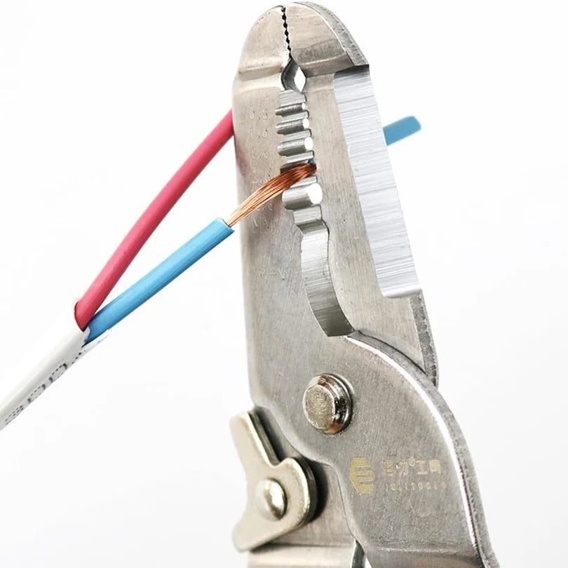 (Free Delivery) Multifunctional Wire Stripper Crimper Cable Cutter 🧰