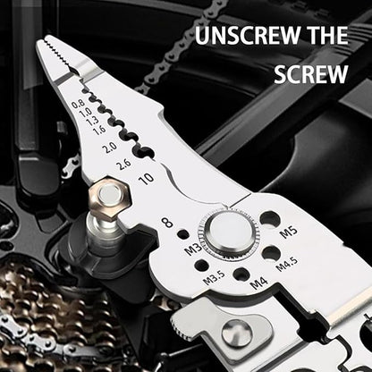 (Free Delivery) Multifunctional Wire Stripper Crimper Cable Cutter 🧰