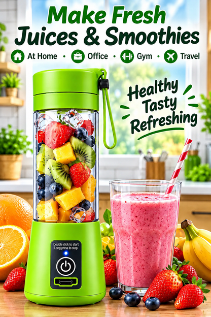 Rechargeable Portable Mini Juicer Blender