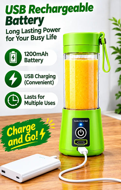 Rechargeable Portable Mini Juicer Blender